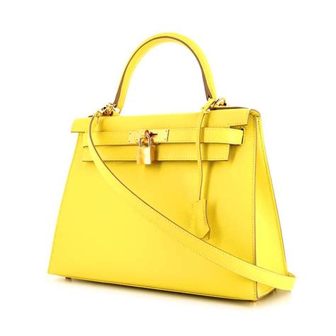 yellow hermes kelly epson|hermes kelly 28cm.